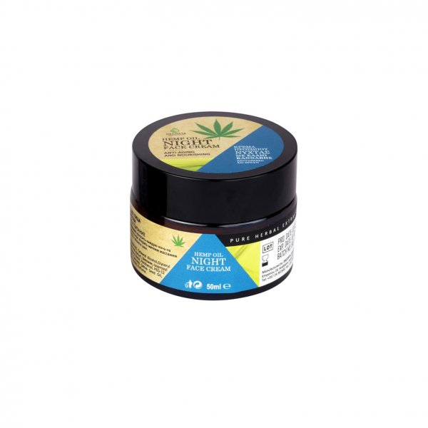 Night Face Cream Hemp Oil