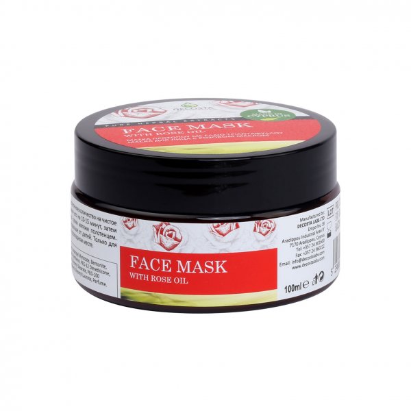 Face Mask Rose Oil