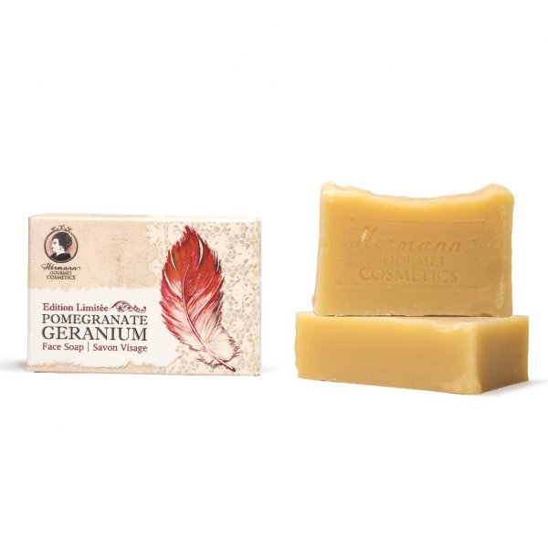 Pomegranate Geranium Face Soap